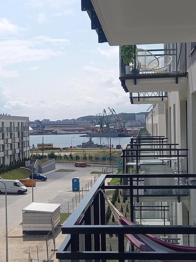 Apartament Nadmorskie Tarasy Z Widokiem Na Morze Gdynia Exteriör bild